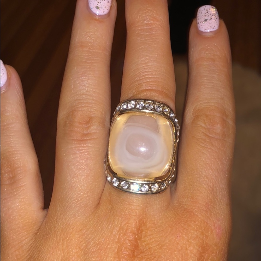 Crystal Statement Ring - image 3
